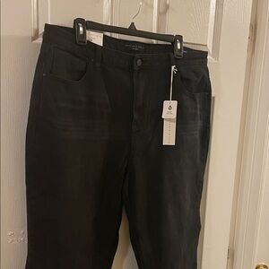 NWT Sanctuary 16W Black Straight Leg Women's Jeans